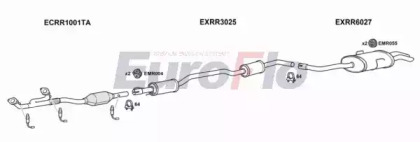 Система выпуска ОГ EuroFlo RR7525 2001B